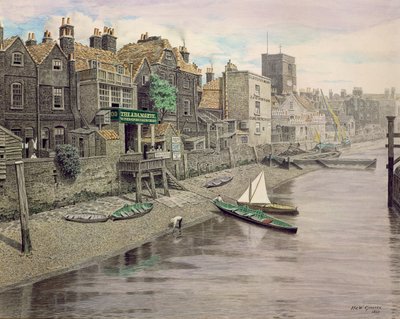 The Adam and Eve Tavern, Chelsea by Walter Greaves